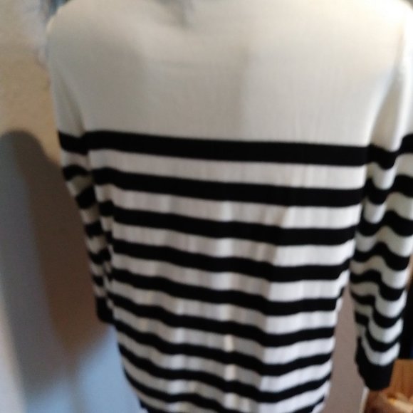 TALBOTS Ruffles & Stripes Sweater - Picture 4 of 14
